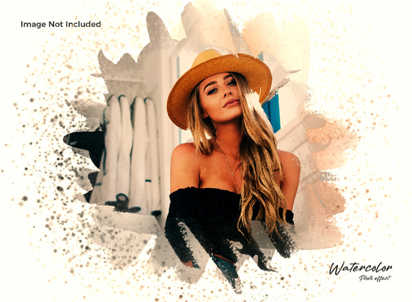 Water Color Effect Photoshop