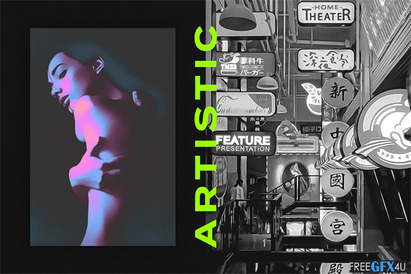 Artistic Photo Effect for Posters