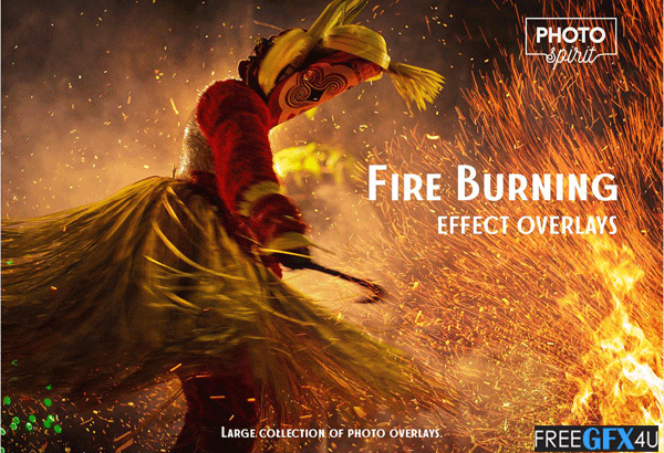 Fire Burning Effect Overlays