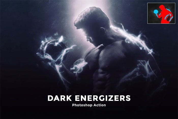 CreativeMarket - Dark Energizers PS Action