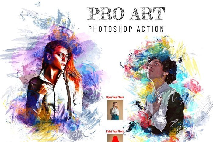 CreativeMarket - Pro Art Photoshop Action