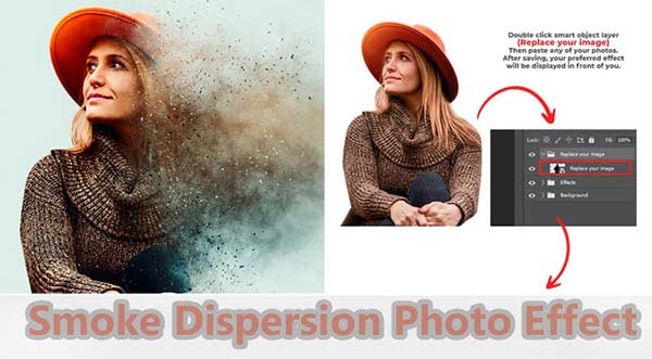 Smoke Dispersion Photo Effect