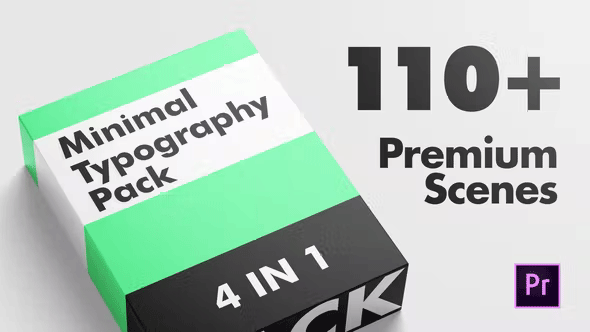  Minimal Typography Pack