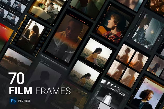 70 Film Frames Templates