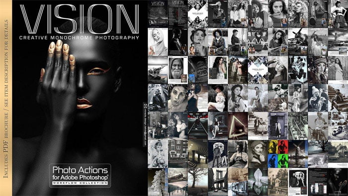 Actions for Photoshop - VISION