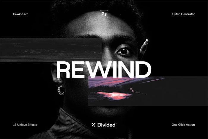 Rewind Glitch Generator (15 Actions)