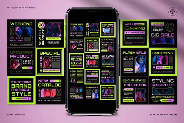 Fashion Instagram Pack
