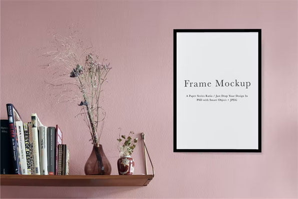 Interior Frame Mockup 1834