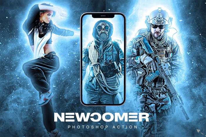 Newcomer Photoshop Action