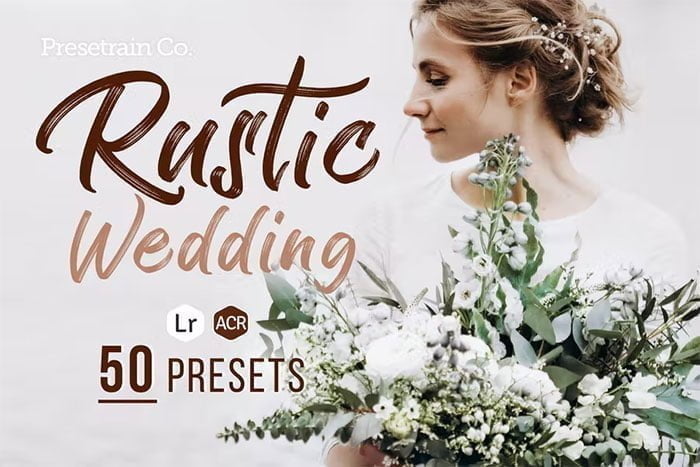 Rustic Wedding Lightroom & Photoshop