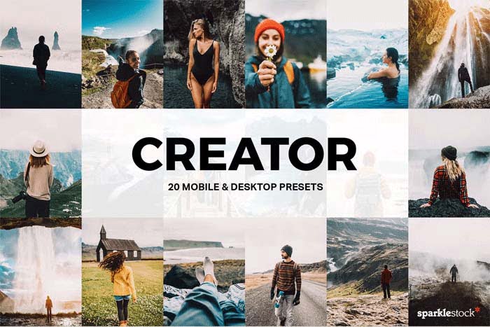 20 Creator Lightroom Presets and LUTs Free Download
