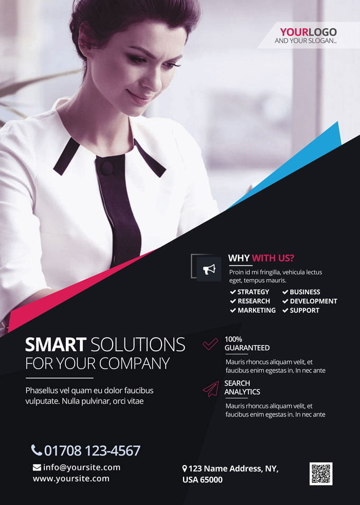 Business Corporate Flyer PSD Template