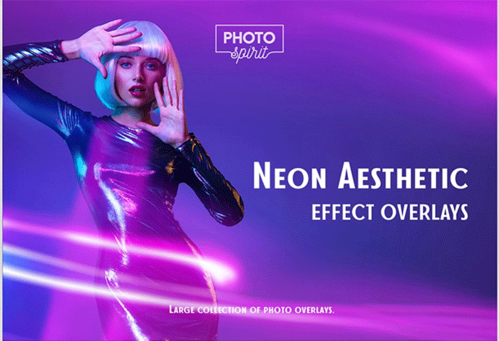Neon Aesthetic Effect Overlays