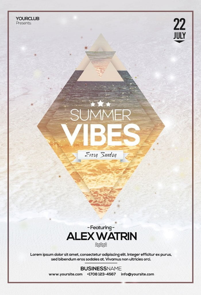 Summer Vibes Flyer