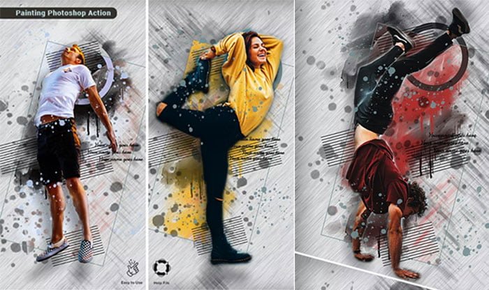 Painting Photoshop Action