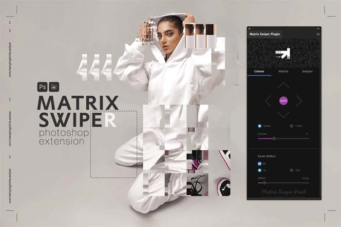 Matrix Swiper Animation PS Plugin Free Download