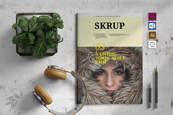 Skrup Magazine Template