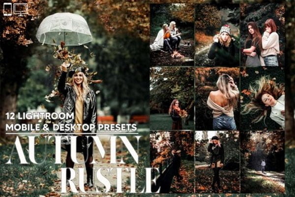 12 Autumn Rustle Lightroom Presets