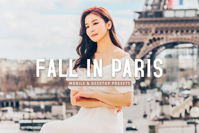 Fall In Paris Pro Lightroom Presets