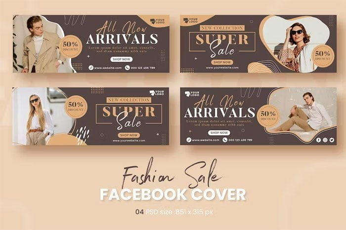 Fashion Sale Facebook Timeline Cover