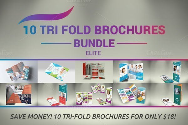 10 Tri Fold Brochures
