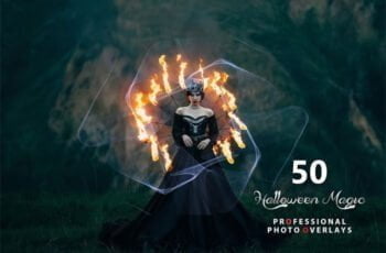 50 Halloween Photo Overlays