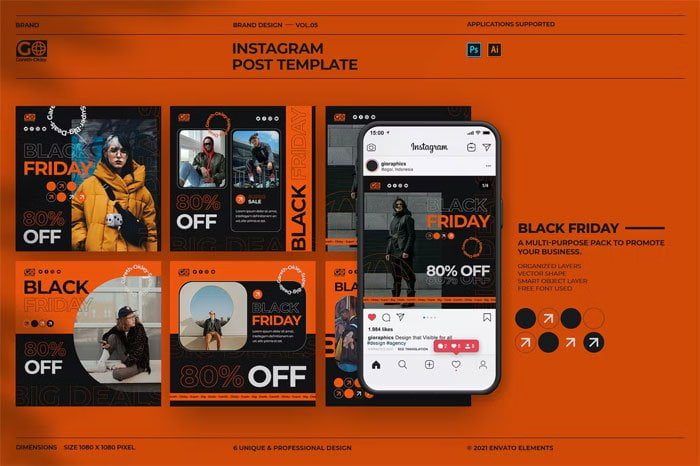 Black Friday Instagram Post