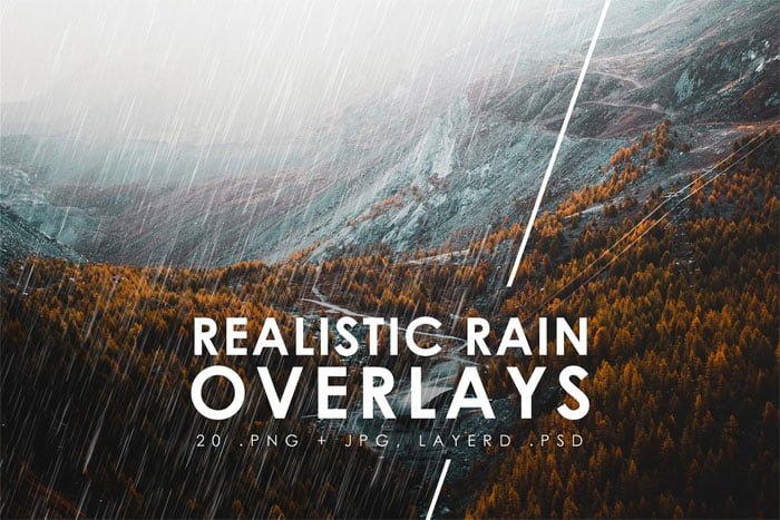 Realistic Rain Overlays
