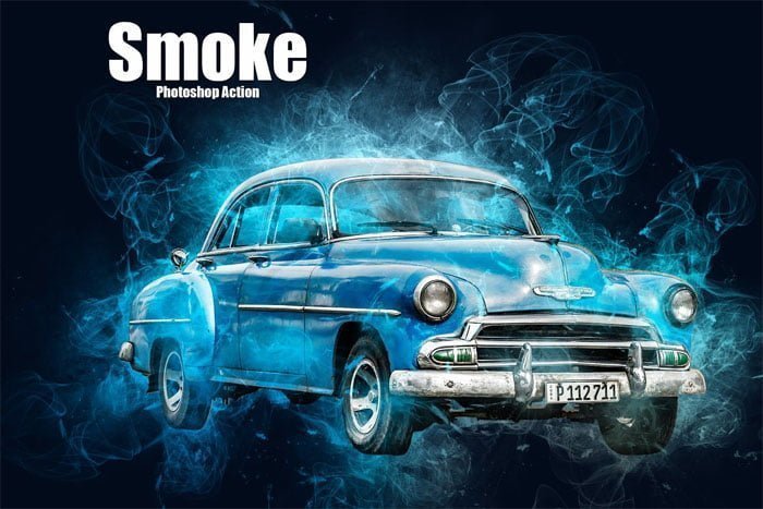 Smoke Photoshop Action