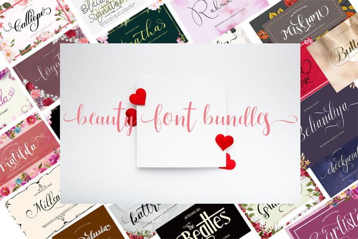 Beauty Font Bundle