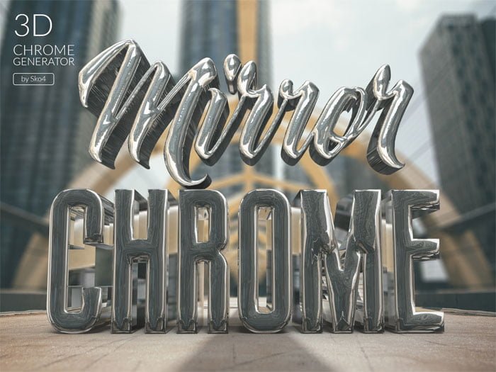 3D Chrome Generator