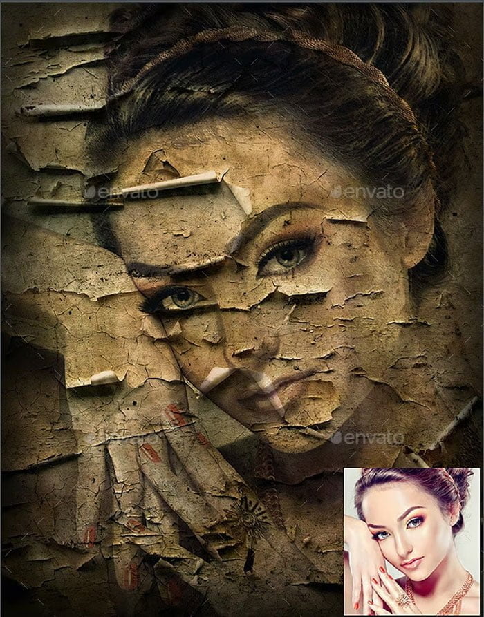 Horror Photo Effect Template v02