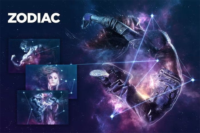 Zodiac Photoshop Action CS4+