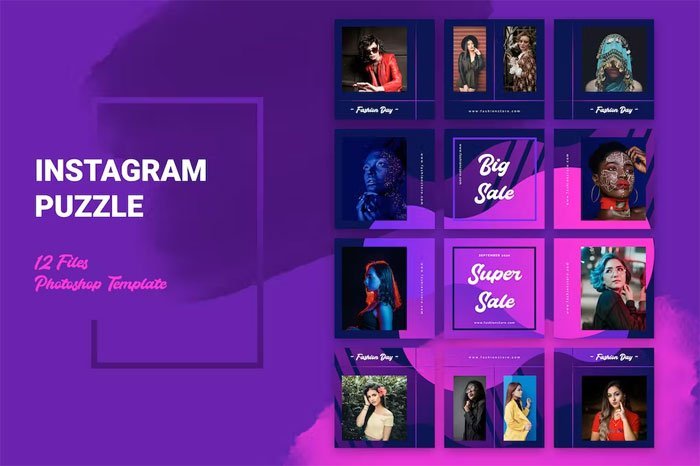 Instagram Puzzle Urban Fashion