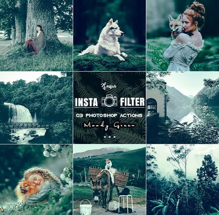 Moody Green Cinematic Actions
