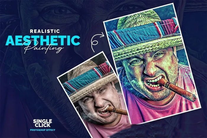 Realistic Asthetic Painting