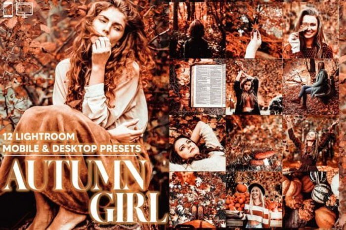 12 Autumn Girl Presets