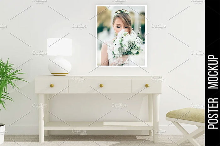 Poster Wall Art Mockup