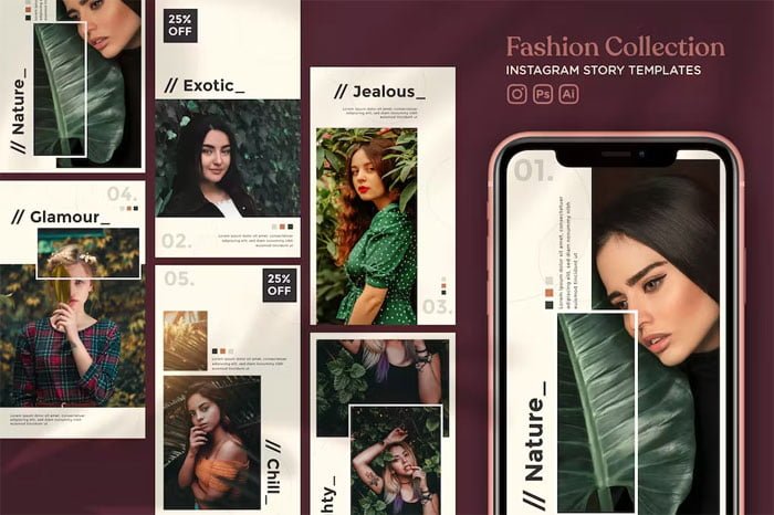 Fashion Collection Instagram Story
