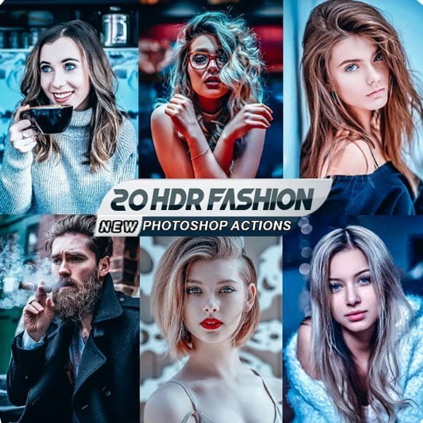 Fashion HDR Photoshop Actions