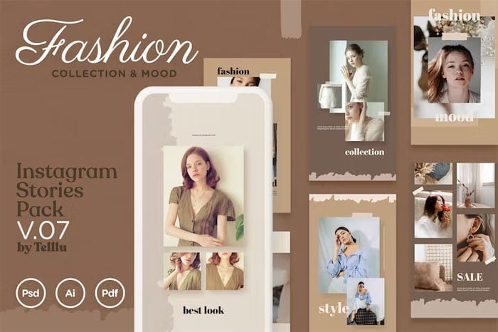 Instagram Stories v.07 Fashion Mood