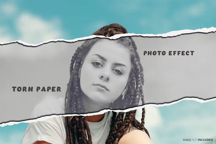 Torn Photo Effect