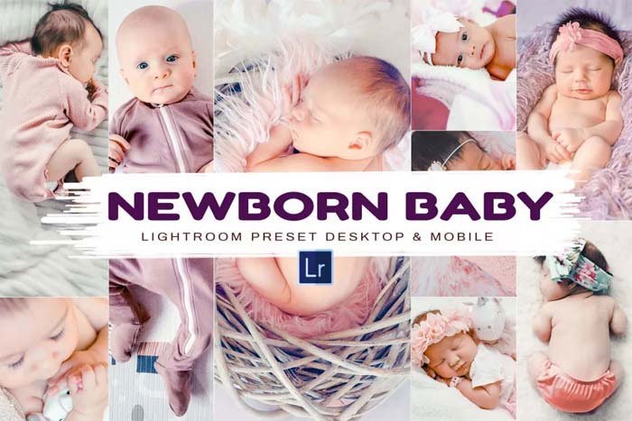 10 Newborn Baby, Lightroom Presets