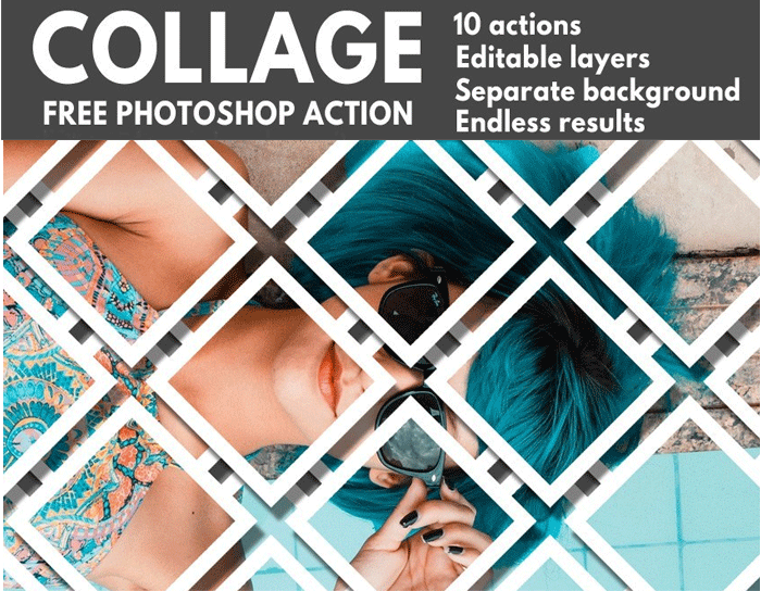 10 Photoshop Collage Template