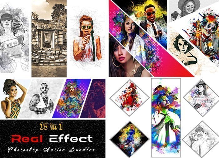 15 in 1 Real Effect Action