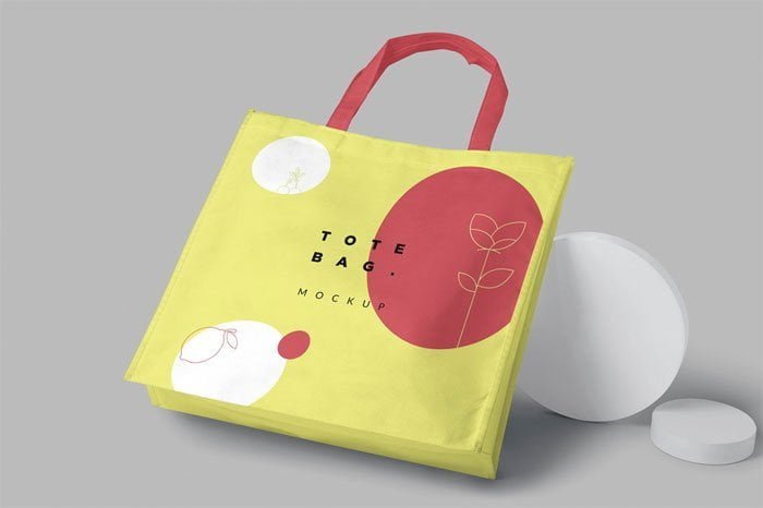 4 Tote Bag Mockups