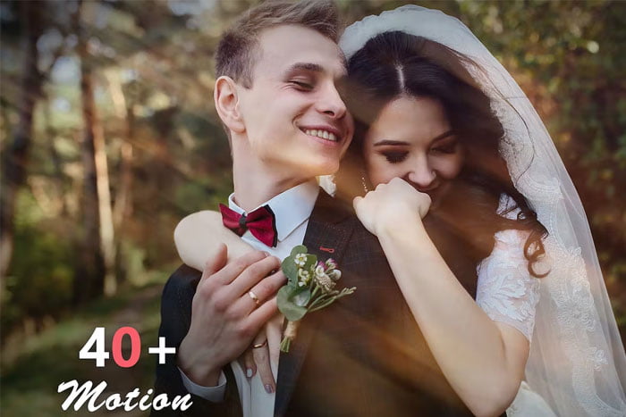 46 Motion Lights Photo Overlays