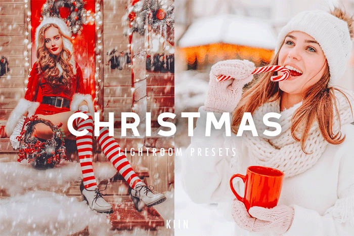 5 Christmas Lightroom Presets