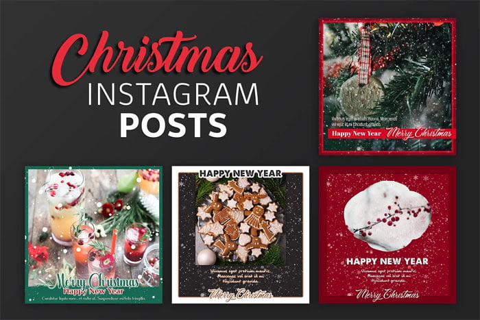 Christmas Instagram Post Templates