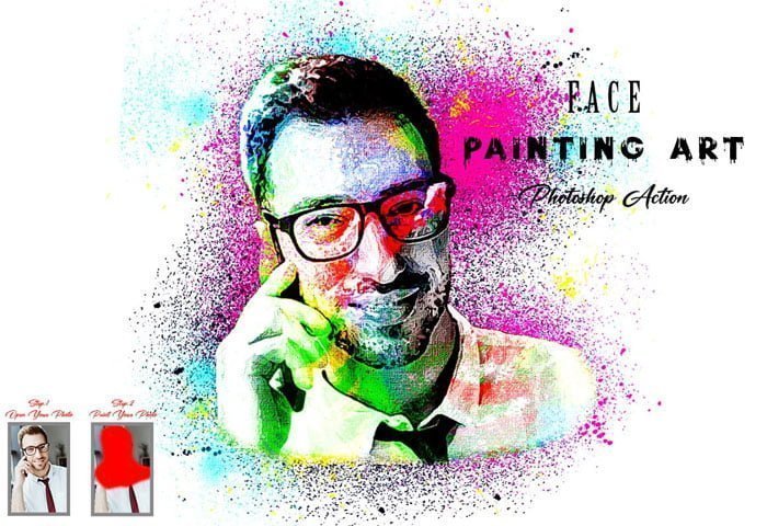 Face Painting Art Action